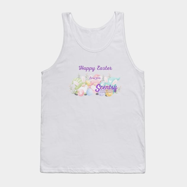 happy easter scentsy greetings Tank Top by scentsySMELL